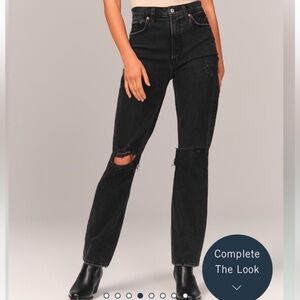 90s Straight Ultra High Rise Jeans
